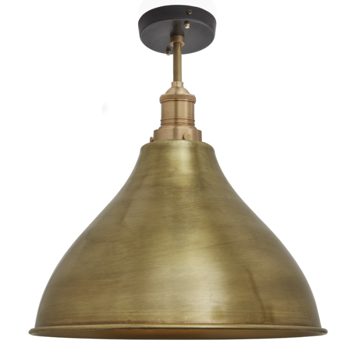 Industville 12 Inch Brooklyn Cone Flush Mount