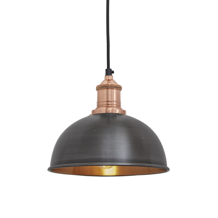 Industville 8 Inch Brooklyn Dome Pendant