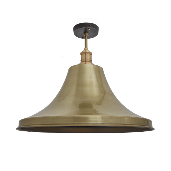 Industville Brooklyn Giant Bell Flush Mount