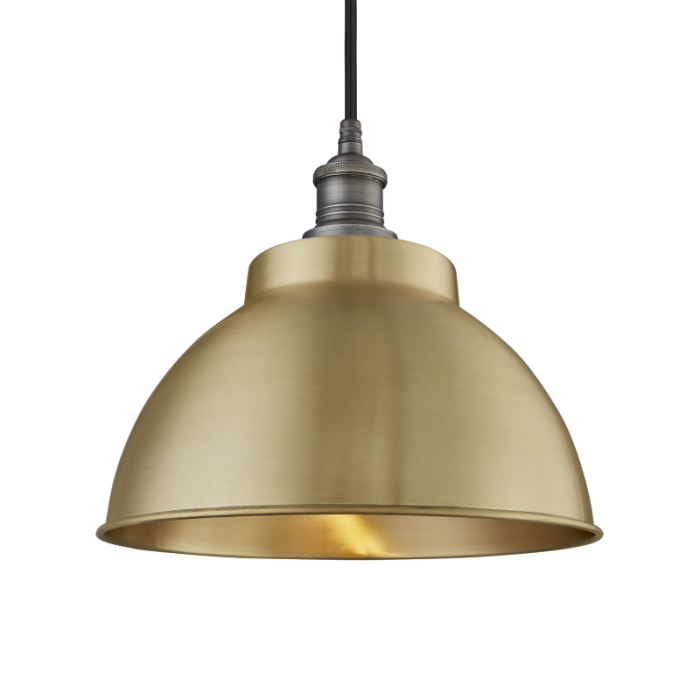 Industville 13 Inch Brooklyn Outdoor & Bathroom Dome Pendant