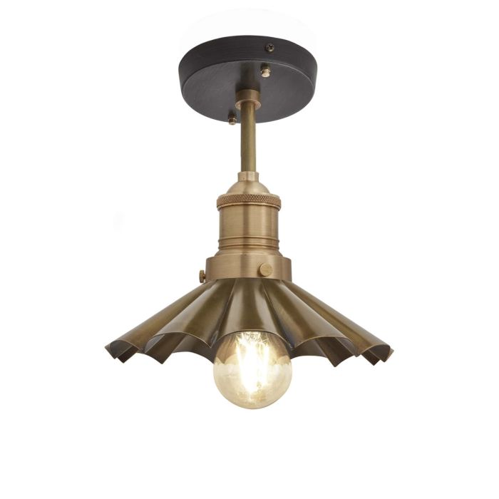 Industville Brooklyn Umbrella Flush Mount