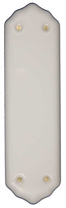 Chatsworth White Porcelain Finger Plate