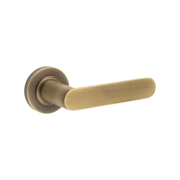 Frelan Burlington Kensington Door Handle on Rose - Pair