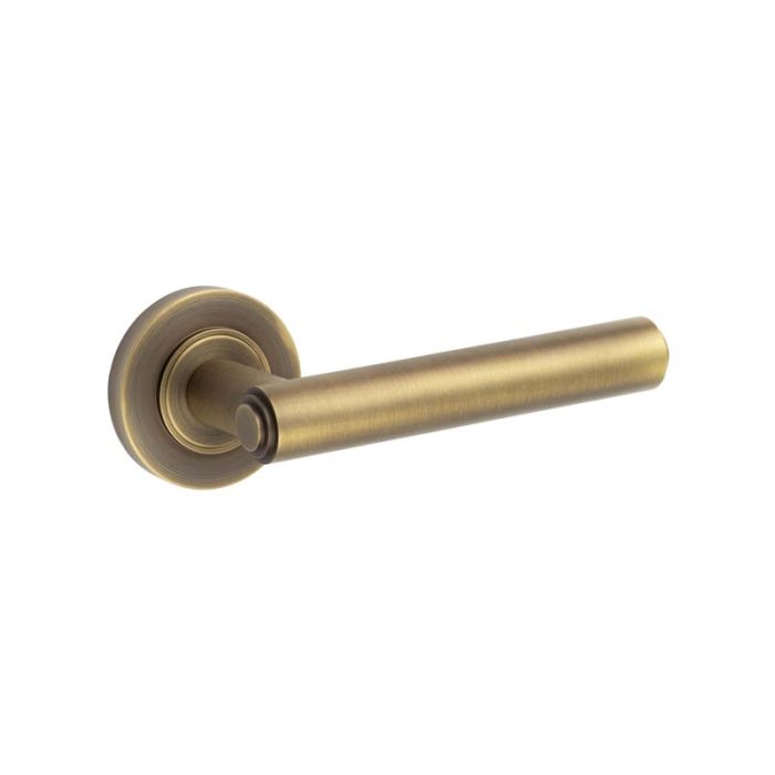 Frelan Burlington Richmond Door Handle on Rose - Pair
