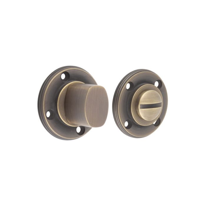 Frelan Burlington Solid Brass Turn and Release (Squared Thumbturn)