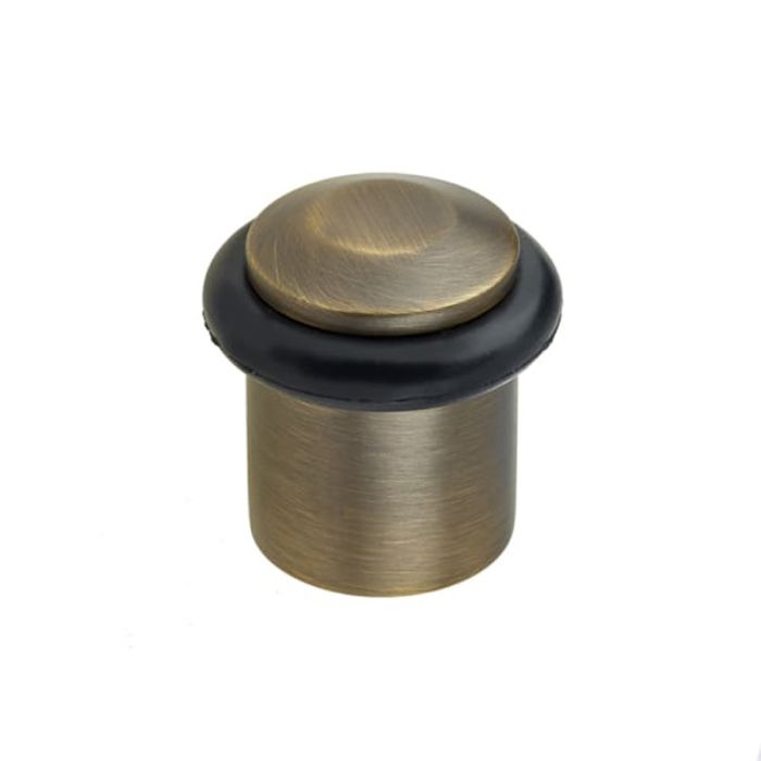 Frelan Burlington Solid Brass Chamfered Floor Mounted Door Stop