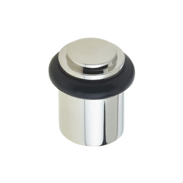 Frelan Burlington Solid Brass Stepped Floor Mounted Door Stop