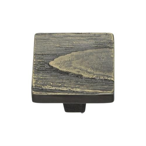 M.Marcus Heritage Brass Square Pine Cupboard Knob