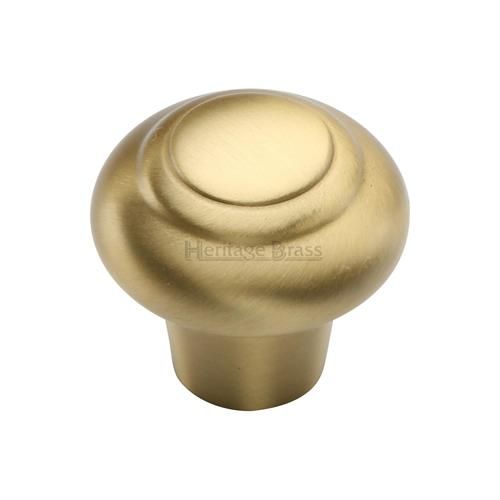 M.Marcus Heritage Brass Round Bead Cupboard Knob