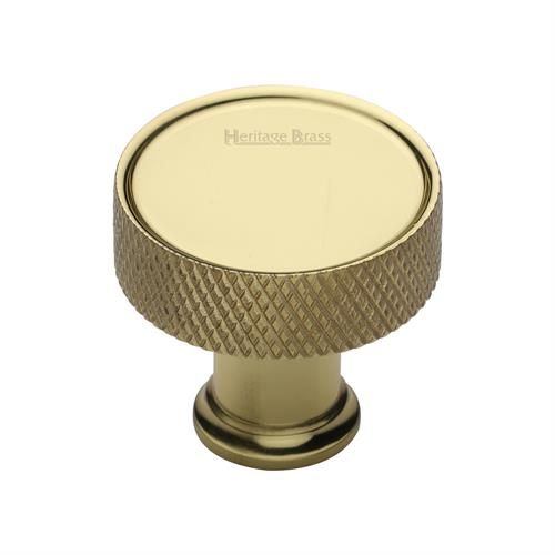 M.Marcus Heritage Brass Florence Knurled Cupboard Knob