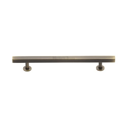 M.Marcus Heritage Brass Offset Square Cupboard Handle