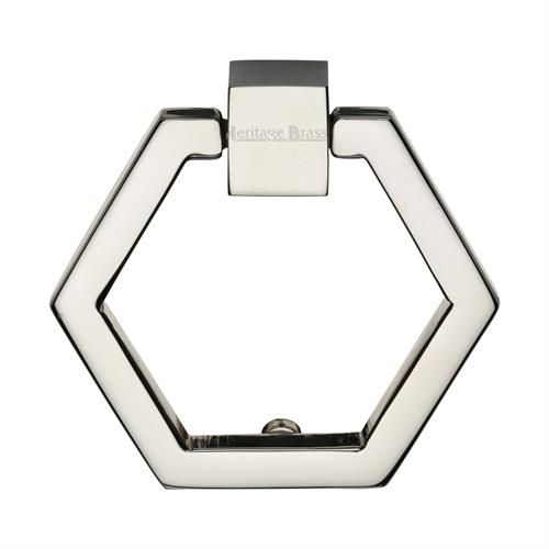 M.Marcus Heritage Brass Hexagon Drop Pull Handle