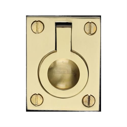 M.Marcus Heritage Brass Flush Ring Pull