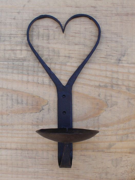 Heart Shaped Candle Holder - 820.hf