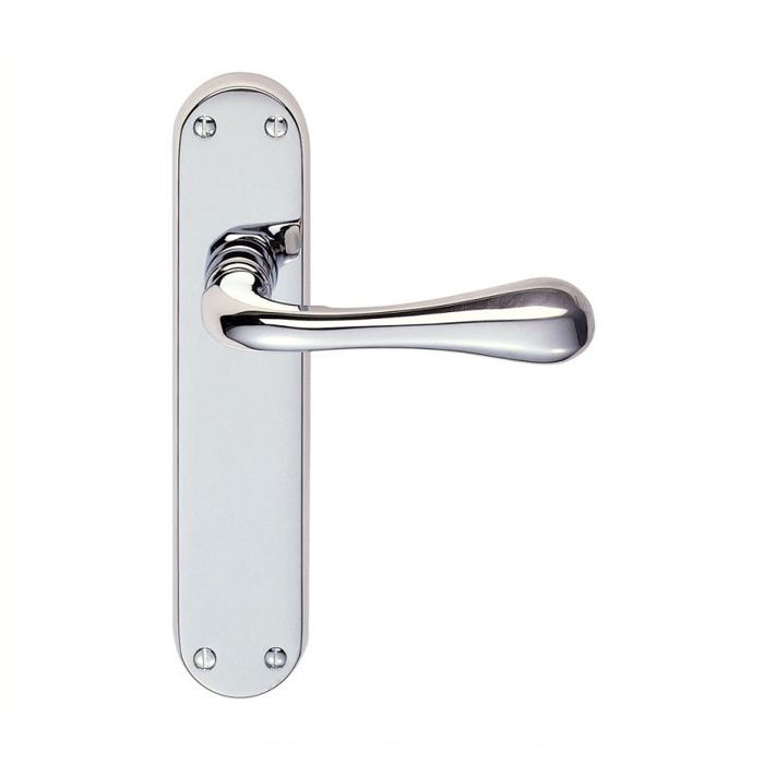 Carlisle Brass Manital Astro Door Handle on Backplate - Pair
