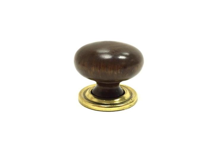 More Pommel Darkwood Cupboard Knob 