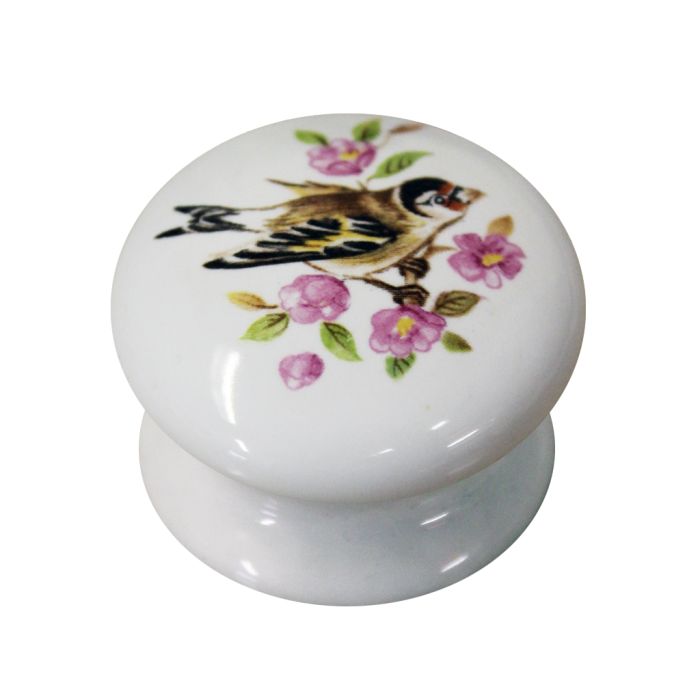 Chatsworth Porcelain Chantilly Cupboard Knob