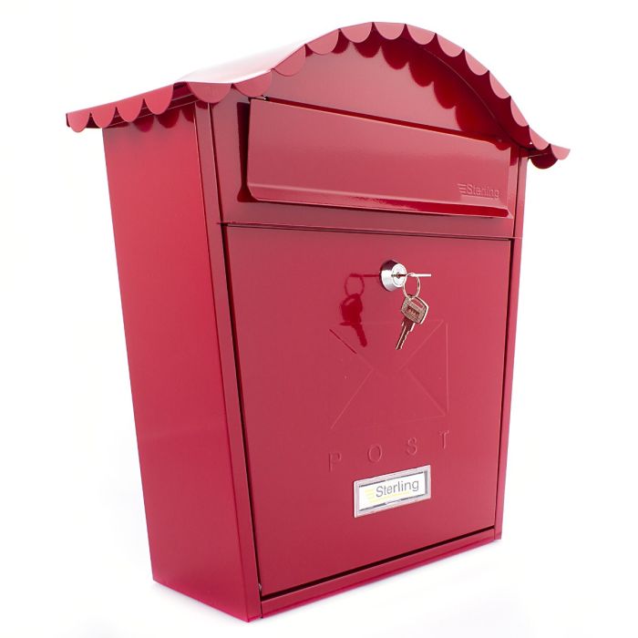 Burg Wachter Sterling Classic Red Letter Box
