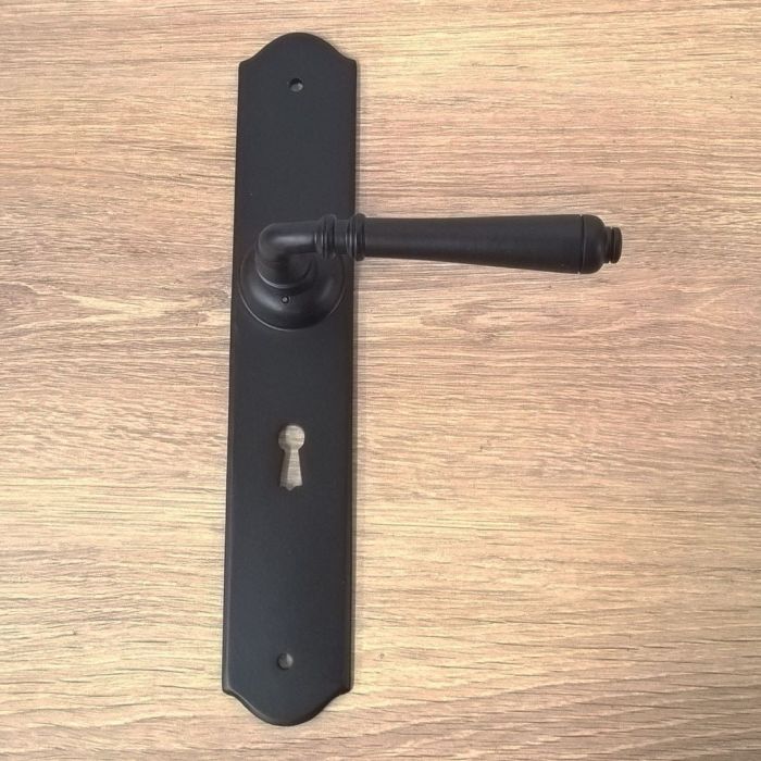Coach House Lever Handle Set Black BH-101 - Black