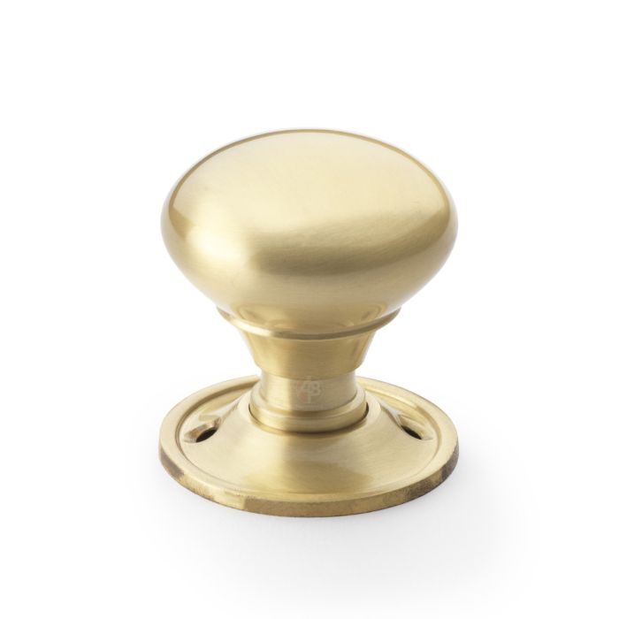 Mushroom Cottage Mortice/Rim Door Knob - Pair