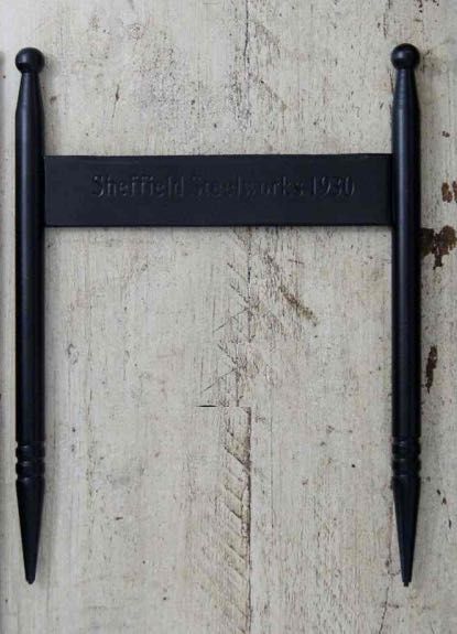 Cottingham - Boot Scraper with Steel Spikes - Antique Iron