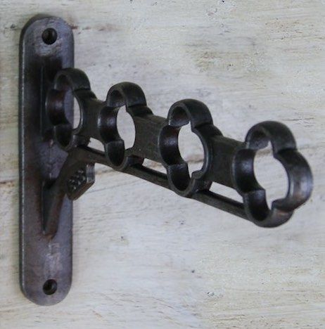 Cottingham - Clothes Airer Rack End - Antique Iron