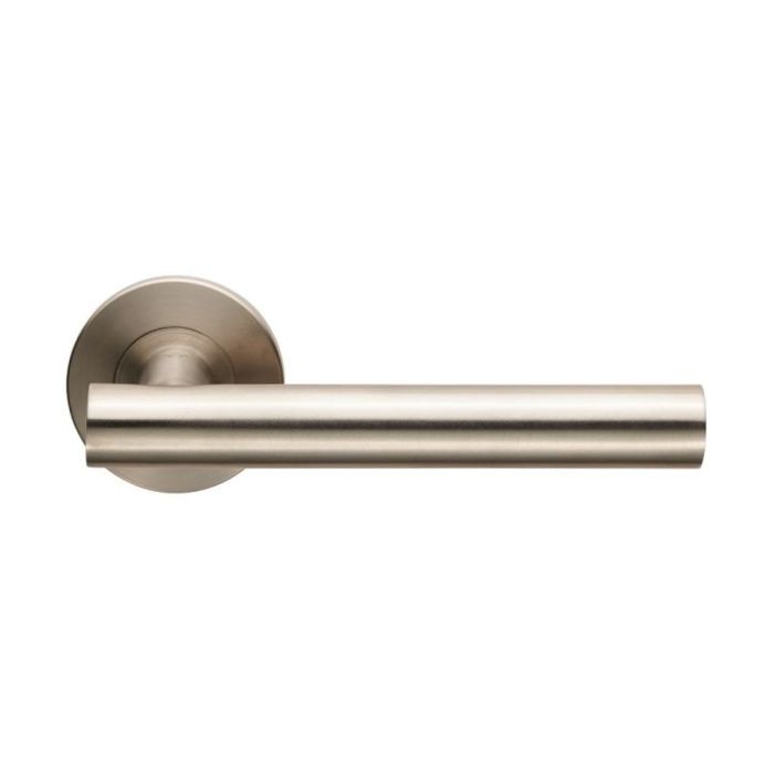 Eurospec Grade 304 Philadelphia Straight Door Handle on Rose - Pair