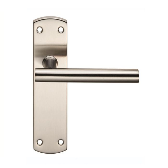 Eurospec T-bar Door Handle on Backplate - Pair