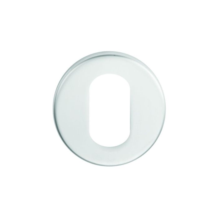 Eurospec - Oval Profile Grade 304 Stainless Steel Escutcheon - Satin Stainless Steel 