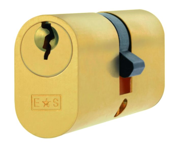 Eurospec Contract 5 Pin Double Oval Profile Cylinder