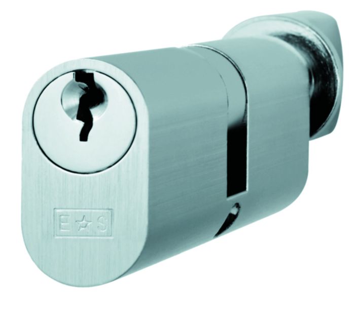 Eurospec Contract 5 Pin Oval Profile Cylinder and Turn