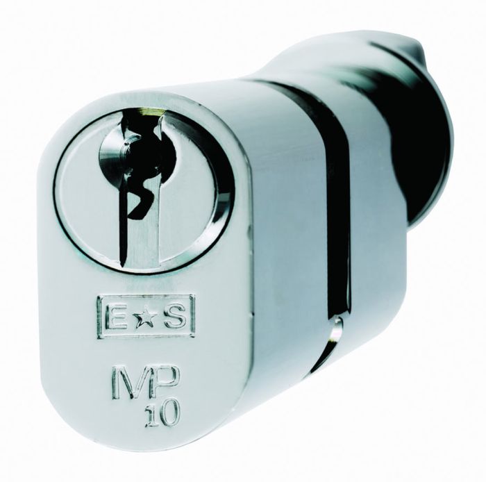 Eurospec 10 Pin UK Oval Cylinder and Turn