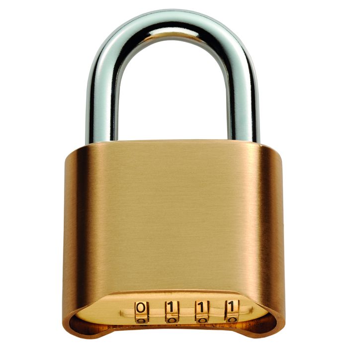 Eurospec Bottom Wheel Heavy Duty Combination Padlock
