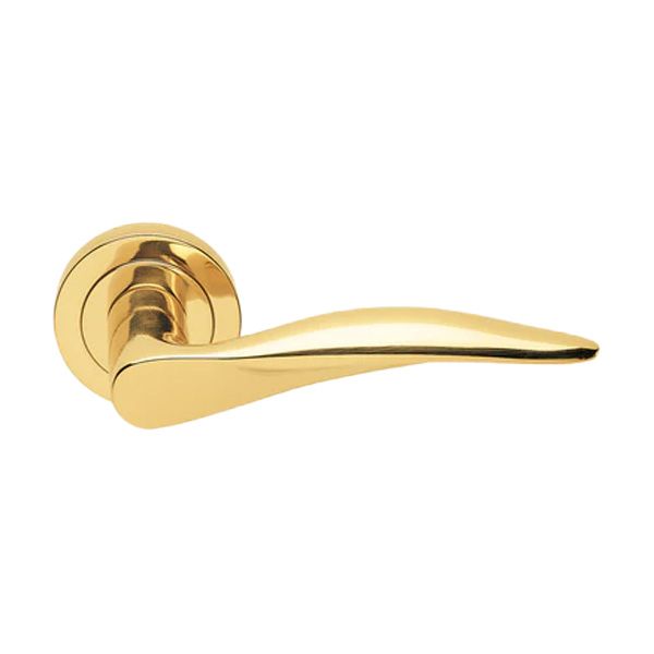 Carlisle Brass Manital Dali Door Handle on Rose - Pair