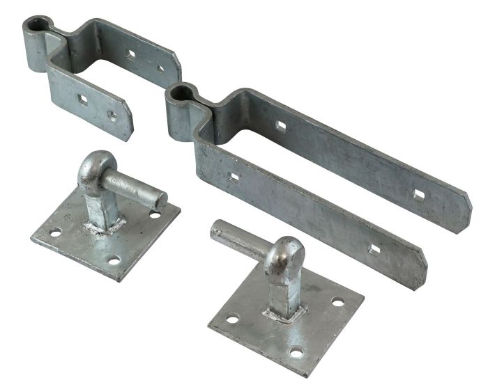Timco - Double Strap Hinge Set - Hot Dip Galvanised - 600mm