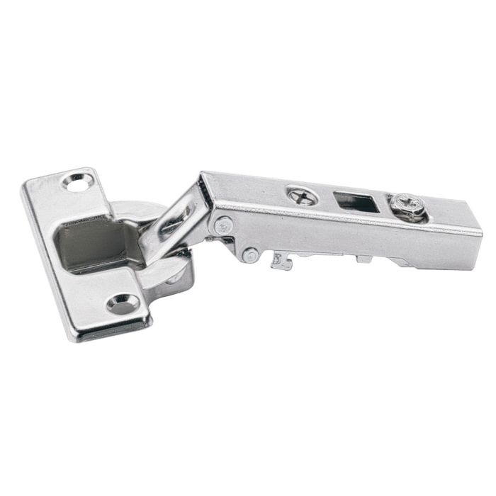 Hettich Intermat 9943 Overlay Concealed Kitchen Hinge 110 Degree Opening c/w Mount Plate