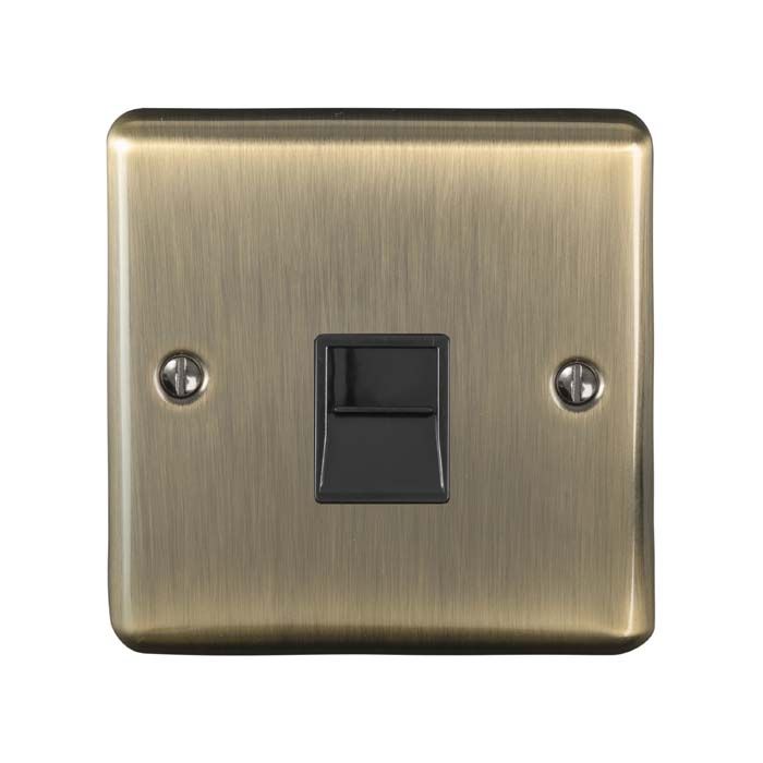Eurolite - Enhance Decorative - Telephone Slave - Antique Brass