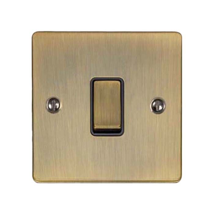 Eurolite - Enhance Decorative - 1 Gang 20 Amp Switch - Antique Brass
