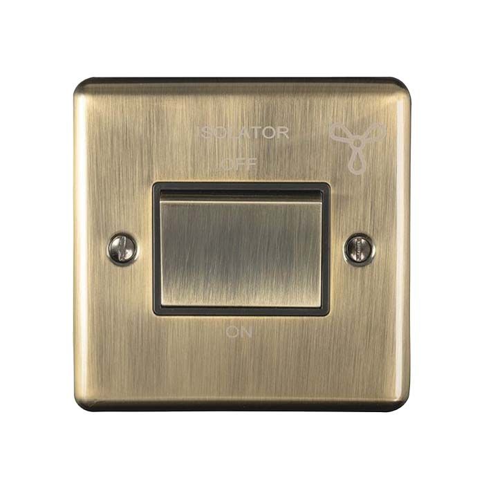 Eurolite - Enhance Decorative - Fan Switch - Antique Brass