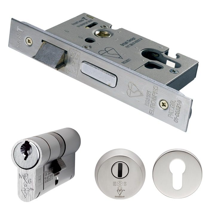 Eurospec Easi-T British Standard Euro Profile Double Cylinder Sashlock