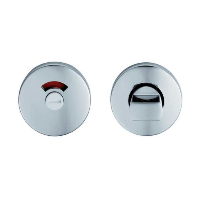 Eurospec - Turn and Release with Indicator - Polished Anodised Aluminium
