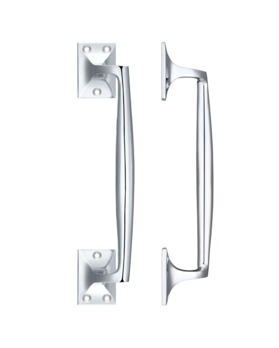 Fulton & Bray Door Pull Handle on Square Rose