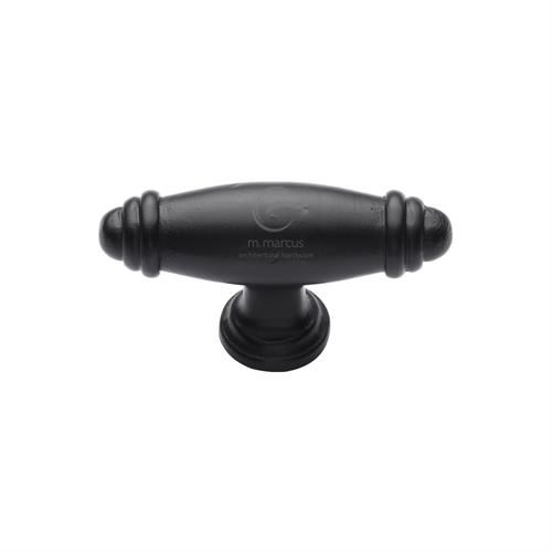 M.Marcus - Black Iron Artisan Cupboard Knob - Matt Black