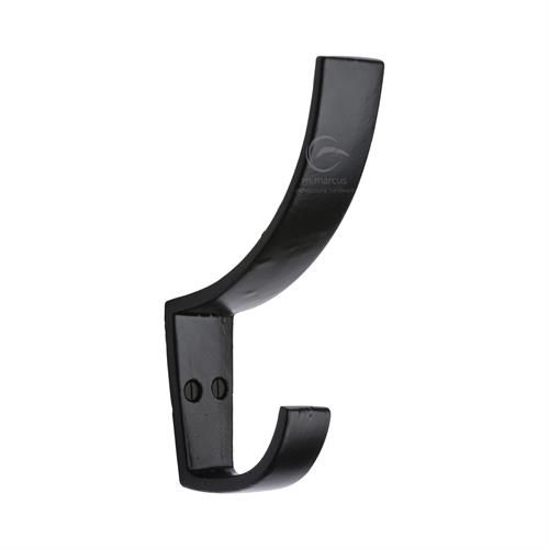 M.Marcus - Black Iron Hat and Coat Hook - Matt Black