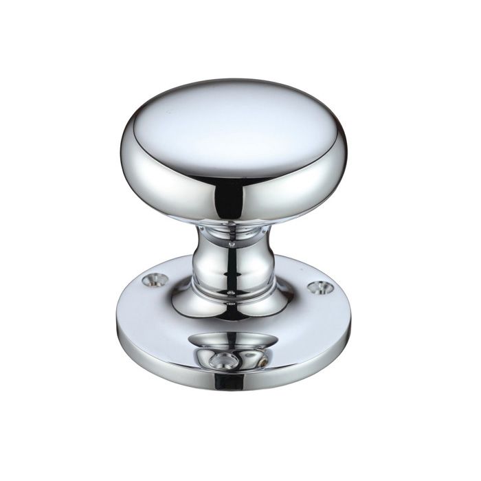 Fulton & Bray Unsprung Classic Mushroom Mortice Door Knob - Pair