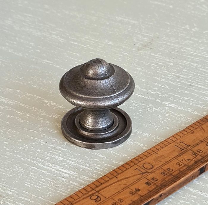 Cottingham - Decorative Cupboard Knob - Antique Iron