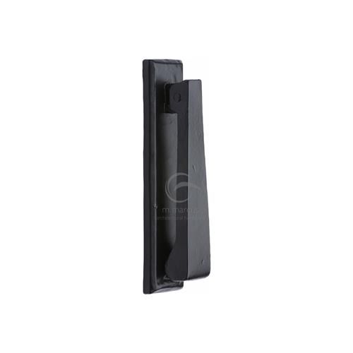 M.Marcus - Black Iron Slim Door Knocker - Matt Black