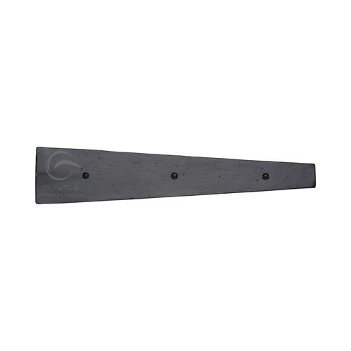 M.Marcus - Black Iron Straight Dummy Hinge - Matt Black