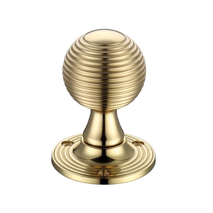 Fulton & Bray Unsprung Queen Anne Mortice Door Knob - Pair