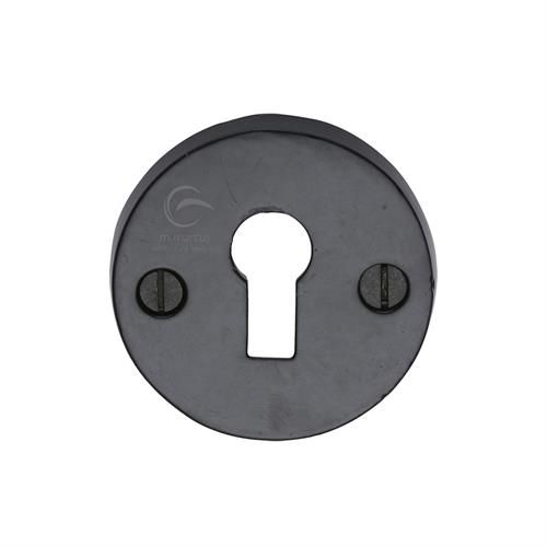 M.Marcus - Black Iron Standard Escutcheon - Matt Black